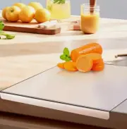 Acrylic Clear Easy Cleaning Chopping Multifunctional Counter Edge Chopping Board