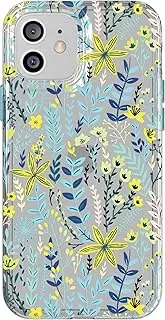 Tech21 Evo Art Botanical Garden for iPhone 12/12 Pro – Protective Phone Case with 10ft Multi-Drop Protection and Exclusive Artwork