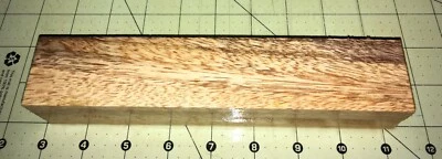 Hawaiian Mango Block w/ Mild Curl & Splating~ 8 1/4" x 1 1/2" x 1 2/3" (#943)