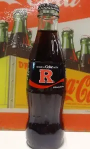 Rutgers Scarlet Knights Coca-Cola Zero Team Bottle 8oz