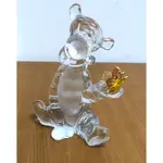 LENOX CRYSTAL DISNEY WINNIE THE POOH TIGGER 迪士尼卡通 水晶跳跳虎 絕版品