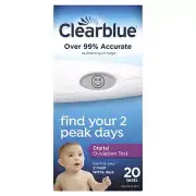 Clearblue digital ovulation test 20 tests (pack of 4)