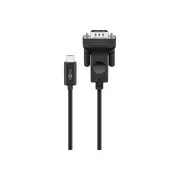 Goobay USB-C to VGA Adapter Cable (1080p 60 Hz) Black 1.80m