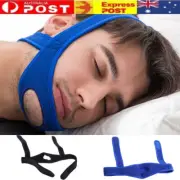 Anti Snore AntiSnore Device Strap Stop Snoring Chin Sleep Apnea Belt Apnoea AU