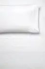 Linen House Vienna Sheet Set (White) - King Single