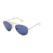 Unisex Sunglasses Hally & Son Dh501s03 Silver