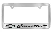 CHEVROLET CHEVY CORVETTE LICENSE PLATE FRAME HOLDER