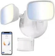 Feit Electric Motion-Sensing Hardwired LED White Smart Security Floodlight