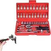 Cordless Ratchet Wrench,Household Repair Tool | Portable Electric Ratchet Wrench Set for Marine, Industrial Maintenance, Construction, Electrical Work, Workshop