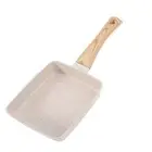 NonStick Egg Roll Pan Rectangle Small Steak Frying Pan Cooking Tools