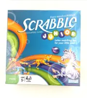 Scrabble Junior Crossword Board Game, Hasbro 2008, New Factory Sealed. Ages 5+