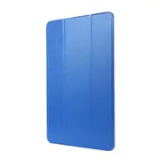 For Huawei MatePad Pro 10.8 inch Silk Texture Horizontal Flip Leather Case with Three-folding Holder(Dark Blue)