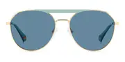 Polaroid PLD 6211/S/X PEF/C3 Men's Sunglasses Gold Size 57