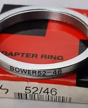 52-46mm Step-Down Lens Filter Converter Adapter Ring 52mm-46mm Metal 52-46 Bower