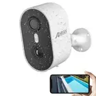 ANRAN 3MP 1/2/3/4PCS Rechargeable Battery Wireless Security Camera 2-way Audio