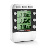 1X(Digital Dual Kitchen , 3 Channels Count /Down , Triple Cooking5913