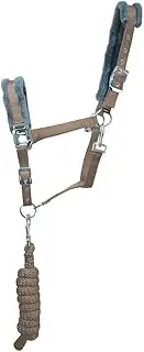 Hy Sport Active Horse Headcollar and Leadrope (UK Size: Cob) (Desert Sand)