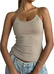 [Generic] Luvette Tank, Invisible Strap Tank Top, Invisible Tank Top for Women, Sexy Clear Strap Tank, Tank Air Tank Top