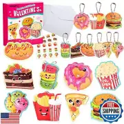 Valentine's Gifts for Kids Classroom- 36 Pack Valentine Scratch and Sniff Car
