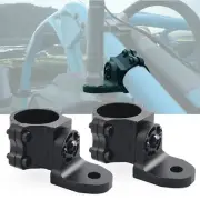 2pc 1.75 inch Roll Bar UTV Flag Mount Whip Light Mount Antenna Bracket Upgrade