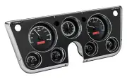 Dakota Digital 1967-72 Chevy Truck Gauge System with Analog Clock VHX-67C-PA-K-R