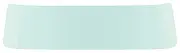 1955-59 Chevy GMC Truck; Back Window Glass; Light Green Tint; with Wraparound
