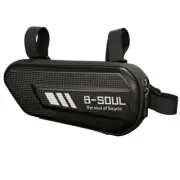 Bicycle Triangle Bag Mountain Road Bike Accessories Black W6Z71337