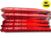 100 PACK Diablo DS1214BGP Diabo 12" 8/14 TPI General Use Reciprocating Saw Blade