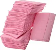 TOVINANNA 125pcs Nail Table Mat Manicure Hand Pillow Nails Supplies Nail Salon Equipment Nail Salon Supplies Nail Towels Nail Cushion Nail Salon Table Mat Nail Supplies Pink Non-woven Fabric