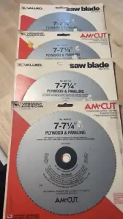 Vermont American 7-7 1/4” Plywood & Paneling Saw Blade