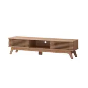 Clancy Entertainment Unit Modern TV Cabinet TV Stand 180cm 2 doors oak woodgrain