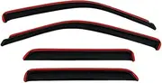 Auto Ventshade [AVS] in-Channel Ventvisor/Window Deflectors | Fits 2019-2024 Ram 1500 (Classic Body Only), 2009-2018 Ram 1500, 2010-2024 Ram 2500 & 3500 Mega/Crew Cabs, 4 pcs. | Smoke - 194109