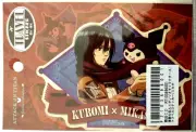 Attack on titan x Sanrio Collabo sticker Mikasa & Kuromi