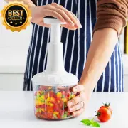 Kleva Sumo Vegetable Chopper, Manual Food Dicer, Compact, BPA-Free, Easy Clean