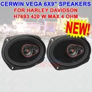 CERWIN-VEGA H7693 840W 6" X 9" HED SERIES 3-WAY COAXIAL CAR STEREO SPEAKERS NEW