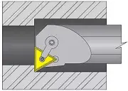 Dorian 55191, S40V-MTFNL-4 Boring Bar for TNM_432 Inserts