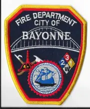 Bayonne Fire Department, New Jersey Shoulder Patch