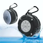 Portable Bluetooth Bathroom IPX7 Waterproof Speaker With Suction Cup