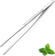 Kitchen Tweezers Fine Tweezer Tongs 30Cm/12, Extra-Long Stainless Steel Cooking