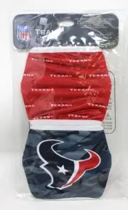 FOCO NFL Houston Texans Team Adult Masks 2 Count