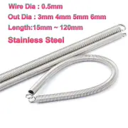 Expansion Extension Tension Spring Stainless A2 0.5mm Wire Dia Expanding Springs