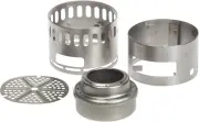 EVERNEW EBY255 Alcohol Stove Stand DX Set Titanium