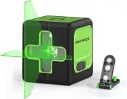 BEKOYWOY Green Beam Laser Level, Cross Line Laser with Magnetic Bracket & wit...