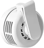 Mini Clip Fan, Powerful Wind, USB Rechargeable, Low Noise, Multiuse, 900mAh Battery, Portable Cooling Fan with Hanging Clip and Neck Strap Hole for Summer