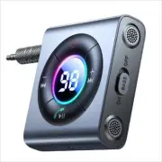 Car Adapter FM Transmiter Dual Mics
