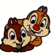 Chip n Dale #2 enamel pin - AU Stock - Free AU Postage