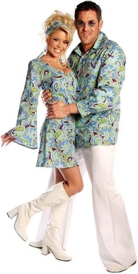 UNDERWRAPS GROOVY SHIRT PAISLEY SHIRT HALLOWEEN ACCESSORY