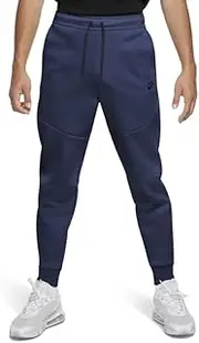 [Nike] Sportswear Men's Tech Fleece Joggers Pants (Midnight Navy/Black, 4XL - Tall)