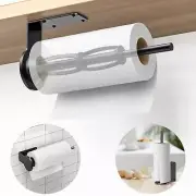 Paper Towel Holder Under Cabinet, Easy Tear Wall Mount Paper Towel Stand with...