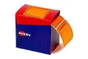 Avery 932621 Message Label Quarantine 75x74.2mm Fluoro Orange Pack 1000